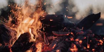 Image of an outdoor fire